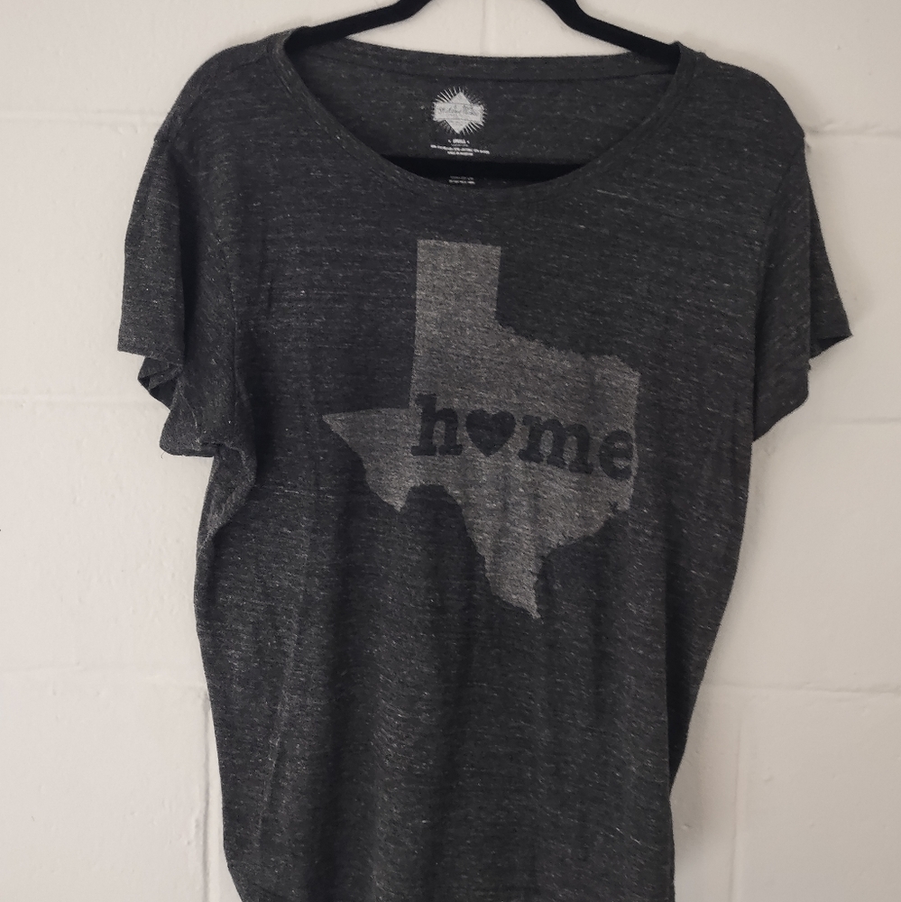 Women's State of Mind Texas t-shirt Size L
